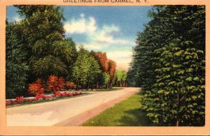 New York Greetings From Carmel 1946