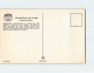 Postcard Son Of The Sheik, Stars Hall Of Fame, Orlando, Florida