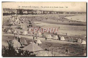 Old Postcard Royan Vue Generale De La Grande Conche