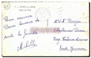 Postcard Modern Epinay Sur Seine Hotel de Ville