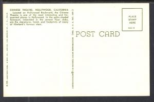 Chinese Theatre,Hollywood,CA BIN