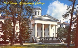 Old Dorm, Gettysburg College - Pennsylvania PA Postcard