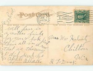 Divided-Back GRAPE VINES Postmarked San Francisco California CA HJ7242