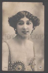 103416 OTERO Spanish Singer BELLY DANCER Vintage REUTLINGER PC