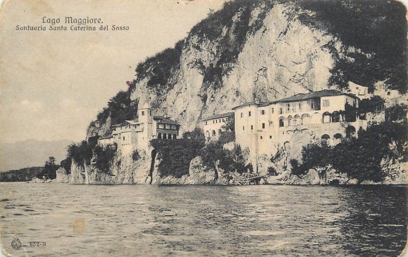 ITALY Lago Maggiore Santa Caterina sanctuary