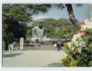 Postcard The Bronze statue of Amita-Buddha, Kamakura, Japan