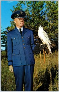 VINTAGE POSTCARD OFFICIAL MASCOT OF THE UNITED STATES AIR FORECE ACADEMY 1959