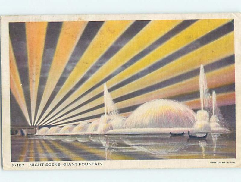 1933 WORLD FAIR Chicago Illinois IL HM9745