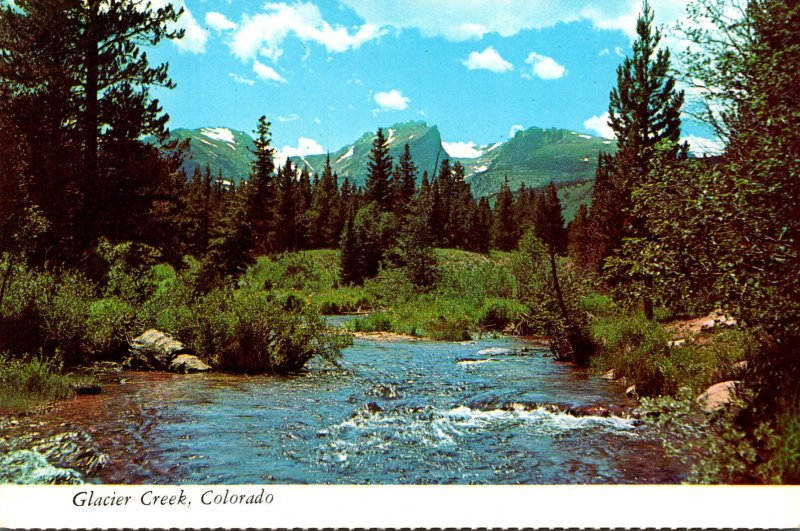 Colorado Scene On Glacier Creek