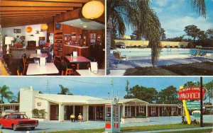 Mark Charles Motel US 19 Pinellas Park Florida postcard