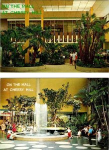 2~Postcards NJ, New Jersey  CHERRY HILL SHOPPING CENTER/MALL VIEWS  Advertising