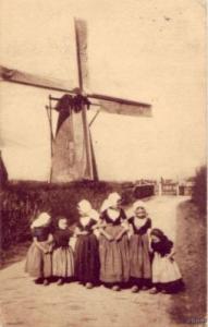 ZEELAND PROVINCE NETHERLANDS MOLENZICHT MILL VIEW SIX DUT...