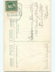 Divided-Back CHRISTMAS SCENE Great Postcard W9710