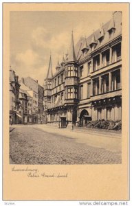 Palais Grand-ducal, Luxembourg, 10-20s