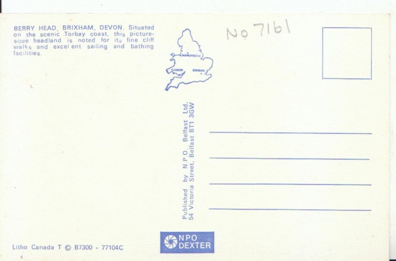 Devon Postcard - Berry Head, Brixham   9514A