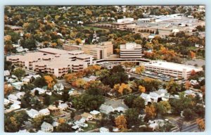 SIOUX FALLS, South Dakota SD ~ Aerial View McKENNAN HOSPITAL 1981 Postcard