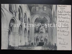 c1903 Nottingham: U/B South Minster, Nave East - PMK 'SOUTHWELL' DUPLEX (542)