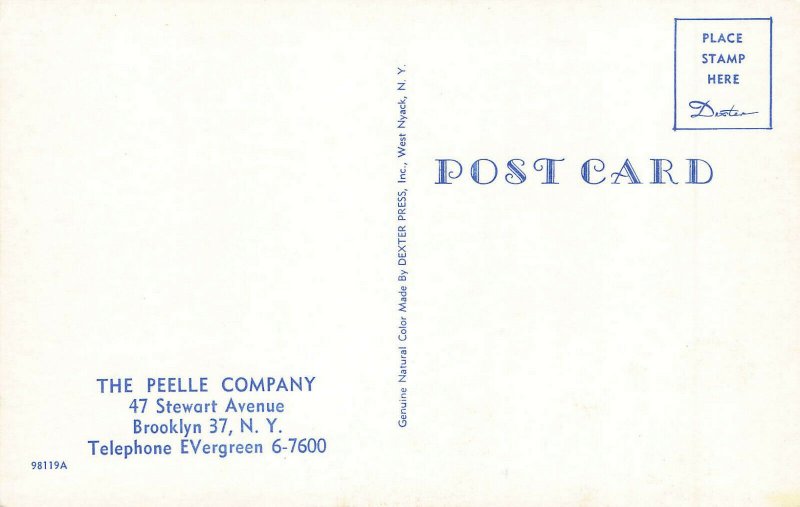 Brooklyn NY The Peele Motorstair Company Postcard