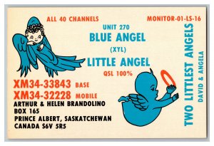 Postcard QSL Radio Card From Prince Albert Saskatchewan Canada XM34-33843