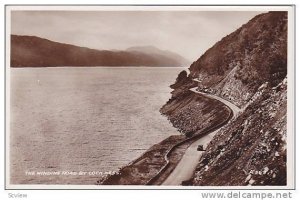 RP, The Winding Road By Loch Ness, Scotland, UK, 1920-1940s