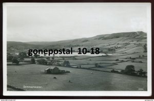 dc1761 - ENGLAND Semmerwater 1910s Panoramic View. Real Photo Postcard