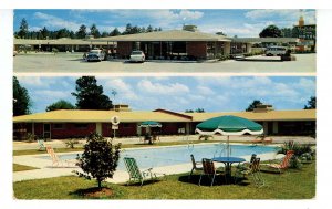 MS - Hattiesburg. Holiday Inn Hotel ca 1950's  (2 views)