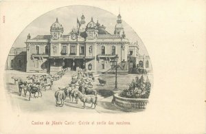Souvenir de Monte Carlo casino gamblers bad luck sheep without wool allegory