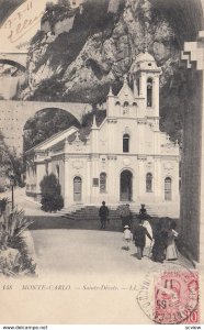 MONTE-CARLO , 1911 ; Sainte-Devote