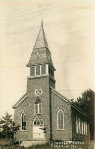 WI, Edgar, Wisconsin, Lutheran Church, RPPC