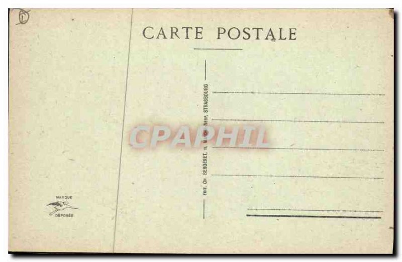 Old Postcard Mont Sainte Odile