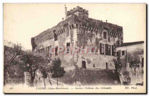 Old Postcard Cagnes Old Chateau Grimaldi