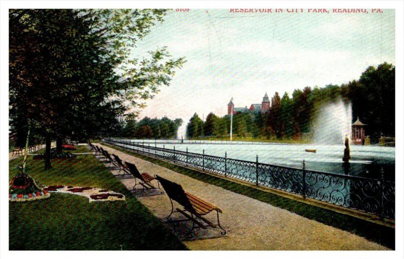 Pennsylvania   Reading  Reservoir in City park