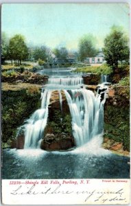 Postcard - Shingle Kill Falls - Purling, New York