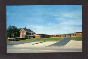 ME View of Rest Vu Motel WELLS MAINE Postcard