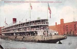 Steamship Christopher Columbus Ferry Boats Ship 1909 