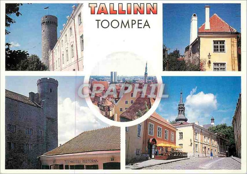 Postcard Modern Tallinn Toompea