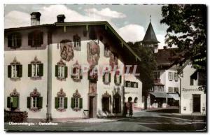 Old Postcard Oberammergau Geroldhous
