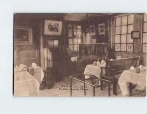 Postcard View of Cosy Corners Ye Olde Cheshire Cheese City of London England