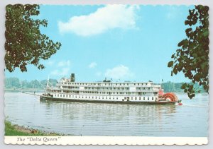 Transportation~Delta Queen Passenger Steamboat~Cumberland River~Continental PC