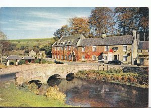 Gloucestershire Postcard - Bibury - Showing Houses  LSL851