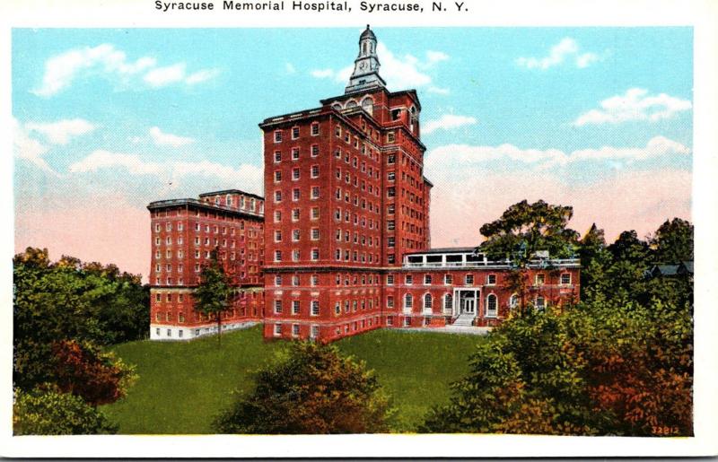 New York Syracuse The Syracuse Memorial Hospital