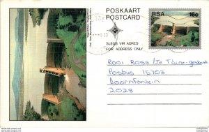 RSA South Africa Postal Stationery Dam to Doornfontein