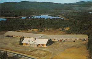 Wawa Ontario Canada Wawa Motor Hotel Birds Eye View Vintage Postcard J68660