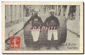 Old Postcard Globe Trotters Globe-Trotters Zanardi Attilius and Vianello Euge...