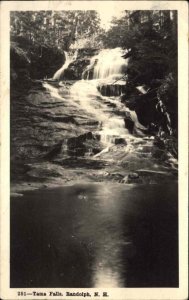 Randolph New Hampshire NH Tama Falls Shorey 254 Real Photo Postcard