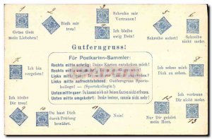 Old Postcard Germany Reich 10pfg