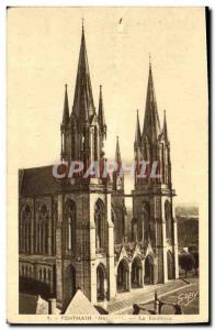 Old Postcard Pontmain Basilica