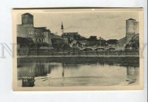 443230 Estonia Narva St. John's Castle and the bridge Vintage photo postcard