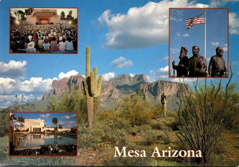 Arizona Greetings From Mesa Multi View