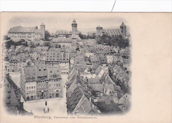 Germany Nuernberg Panorama vom Sebaldusturm